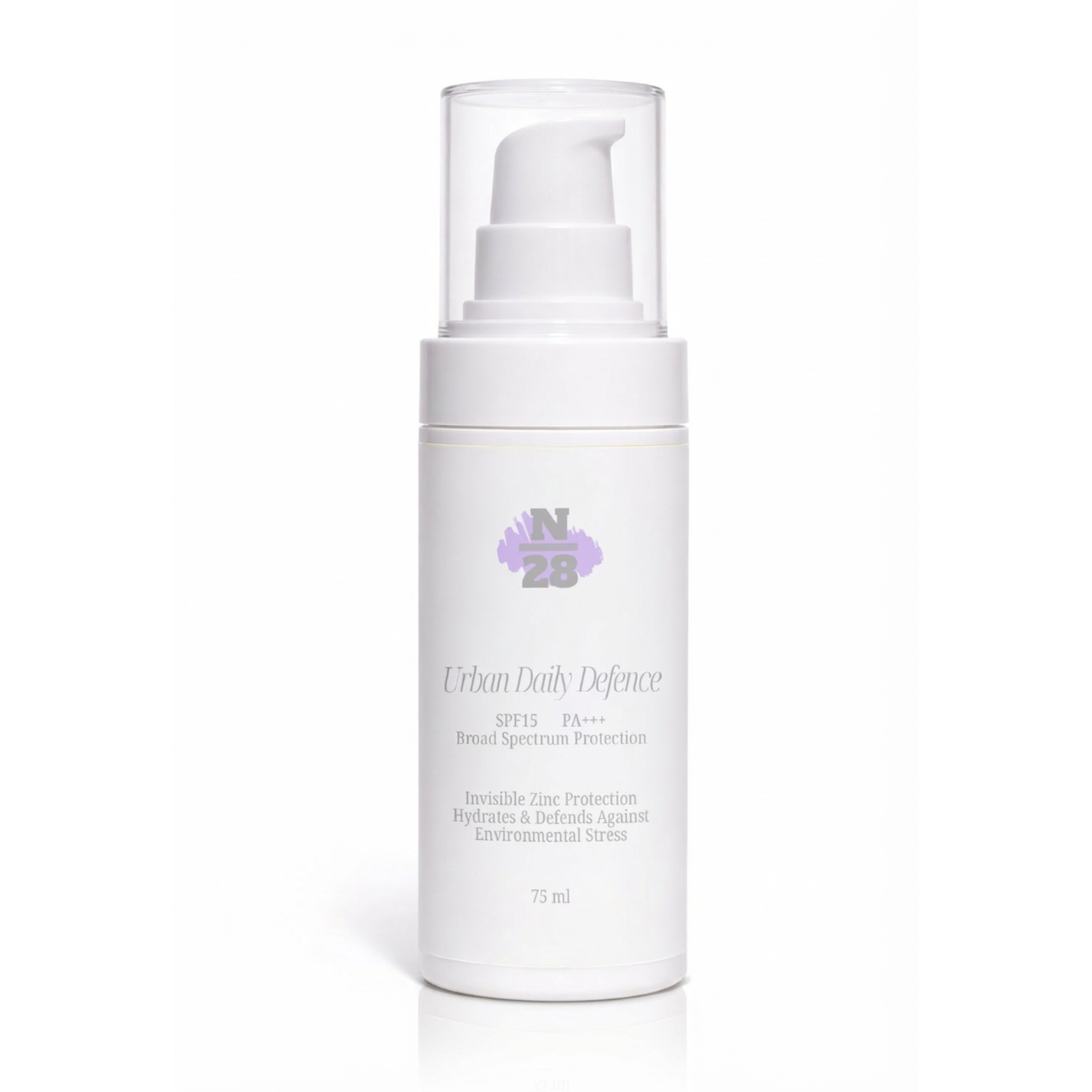 28N Urban Daily Defence SPF15 日常物理防晒,zinc oxide sunscreen for sensitive skin 敏感肌适用